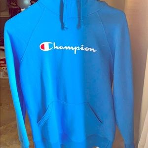 Blue Champion hoodie